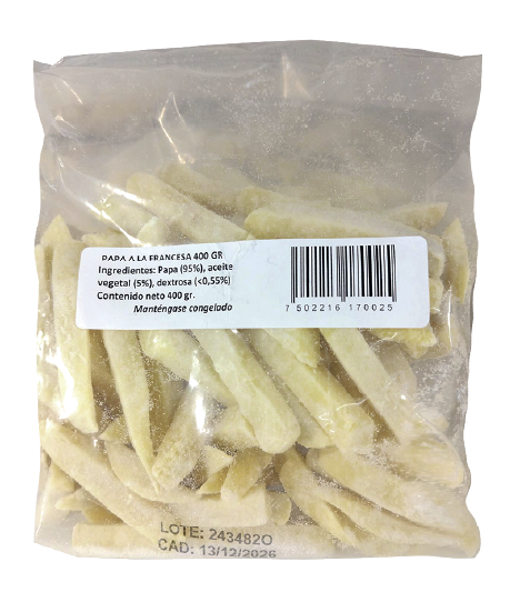 Papas a la Francesa en bolsa 400g